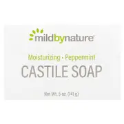 Mild By Nature, Castile Bar Soap, Peppermint, 5 oz (141 g)