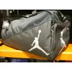 2018 二月 AIR JORDAN DUFFEL BAG 大飛人 旅行袋 黑灰 9A1908-023