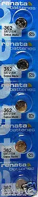 362 Battery Replacement Watch Battery Renata x 5