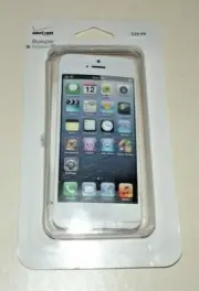 Verizon Bumper Clear Cover and Display Protectors for iPhone 5c