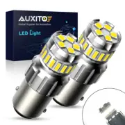 AUXITO 1156 LED Reverse Light Canbus Backup Bulb 6500K White Parking DRL La 2/4X (for: Smart)