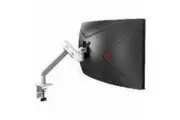 AOC AM406W Mounting Arm for Monitor - White - 43.2 cm to 101.6 cm (40") Screen Support - 12 kg Load Capacity - 100 x 100, 75 x 7