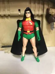DC Kenner Super Powers Robin The Boy Wonder Custom black hooded Cape (Cape Only)