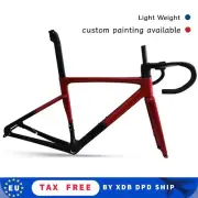 Carbon Road Bicycle Frame Disc Racing Rack Bike Frame Light Weight Disk Frameset