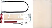 Rayher Set of fretsaws incl. Gimlet Hand Drill, Assorted, Plywood Sheet, Box 1set