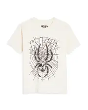 Philcos Boys' Kiss Spider Web Tee - Little Kid, Big Kid