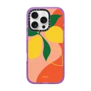 iPhone 16 Pro Impact Case MagSafe Compatible Lemons by Poketo