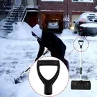 1* Black Plastic Shovel Replacement D-Grip Spade Handle BEST G R8A4