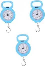 Healeved 3pcs Travel Luggage Scale Portable Spring Scale for Easy Weighing for Outdoor Use Durable Compact Design User-Friendly Measurement Tool