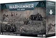 Games Workshop - Warhammer 40,000 Battleforce Adepta Sororitas Penitent Crusader Host - 25 Plastic Miniatures - Adults - Non-Foldable