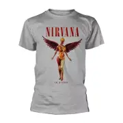 NIRVANA - In Utero (on Grey Marle) - T-shirt - NEW - MEDIUM ONLY