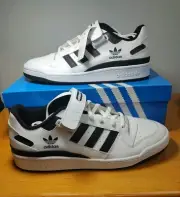 Adidas Forum Low Men's Size 12 Cloud White/Core Black fy7757