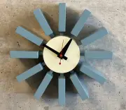 Clock Block Clock/Block Clock Check Mid-Century Eames Vintage 50'S 60'S Nordic