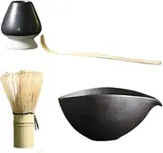 Derwrtup China Matcha Set, Multipurpose Chinese Matcha Making Kit, Elegant Matcha Tea Set, Matcha Making Tools for Entertaining Guests