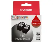 CANON PG510 Black Ink Twin Pack