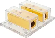 Automotive Audio Box 8 Outputs Car Amplifier Junction Box Ground Distribution Block for