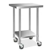 Cefito 610x610mm Stainless Steel Kitchen Bench wit