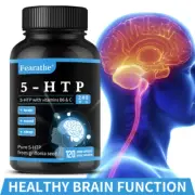 5-HＴＰ5-HTP with Vitamin B6 and C - Boosts Brain + Mood + Sleep