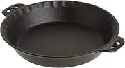 Camp Chef True Seasoned Cast Iron Pie Pan 10",Black