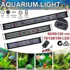 60-120CM Aquarium Light LED Lighting Full Spectrum Aqua Plant Fish Tank Bar Lamp