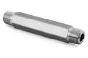 1/2" MNPT x 3" Long 316ss Hex Pipe Nipple Ham-Let 113HSS1/2X3