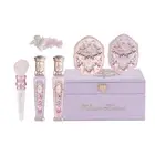 Flower Knows Violet Strawberry Rococo Makeup Box Set, 7 Pack Makeup Box with Mir