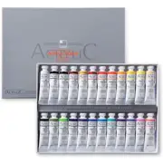 SHINHAN Professional Acrylic Color Paint 20ml Tubes 24 Color Set