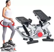 Twist Stepper Cardio Machine with Adjustable Resistance Bands - Fitness for All