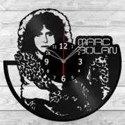 Vinyl Clock Marc Bolan Vinyl Record Wall Clock Home Art Decor Handmade 2025