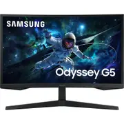 Samsung Odyssey G5 27" QHD 165Hz Curved Gaming Monitor 2560x1440 - 1ms - DisplayPort - HDMI - AMD FreeSync - Flicker Free - 1000R - HDR10 - Tilt Adjustable [LS27CG552EEXXY]