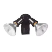 Globe Electric 91008643 Motion Sensing Double Light 5-3/16"W - Satin