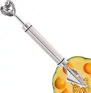 Watermelon Baller Scoop Set - Double-Headed Watermelon Baller Scoop Set | Stainless Steel Kitchen Tool for Make Meatball, Serve Butter, Hollow Tomatoes, Pitaya, Kiwi