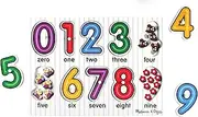 Melissa and Doug - Numbers Peg Puzzle