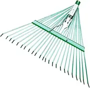Garden Leaf Rake Head Fallen Leaves Rake Gardening Tool Replace Parts for Outdoor