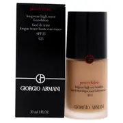 Power Fabric Longwear High Cover Foundation SPF 25 - 4.25 by Giorgio Armani for Women - 1 oz Foundation