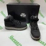 Nike Air Force 1 Hi SE 860544 003 Black Dark Gray Denim Sneakers Shoes Womens 6