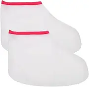 BIUDECO Paraffin Wax Foot Covers for Spa Beauty Salon Home Red Liners Comfortable Foot Spa Wrapping Bag
