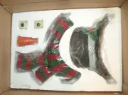 COLLECTIBLE CHRISTMAS RESIN SNOWMAN TREE FACE - NEW IN BOX