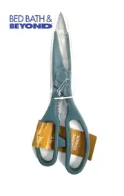 Bed Bath & Beyond Our Table All Purpose Stainless Steel Blue Kitchen Shears