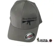 Tactical Penguin's Men's Gray Flex Fit Cap "Black Rifles Matter", Sizes S - XL!