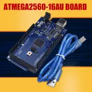 MEGA 2560 R3 ATMEGA16U2 ATMEGA2560-16AU Board + USB Cable Kit For Arduino NewwI