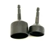 Snap on Tools NEW LCS2 2 Piece 1/4" Hex Drive 19mm & 22mm Lug Cap Socket Set USA