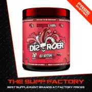 Faction Labs DISORDER Pre-Workout 50srv RED RUSSIAN (RASPBERRY) | Energy "NEW"