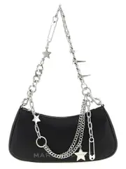 [Marc Jacobs] Marc Jacobs-The Star Charm Borse A Spalla E Tracolla Nero-Donna OS