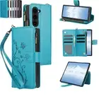 Flip Stand Zipper Leather Wallet Case Cover For Samsung Galaxy Z Fold 6 5 4 3