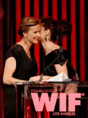 Actresses Rachel Griffiths Debra Messing onstage at the 2010 Cryst- Old Photo 2