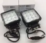 Abrams Mfg Flood Work Light Kit Set Of 2 White