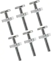 CIMAXIC Playpen Accessories Metal Gate Screws Rods Pressure Mounted Dog Barrier Hardware