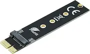 Sintech Nvme PCIe,M.2(NGFF) M Key SSD to PCI-e X1 Adapter Card,Compatible for Samsung 960 970 Evo