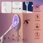 5IN1 Electric Mosquito Swatter Fly Insect Killer Bug Zapper Rechargeable Racket